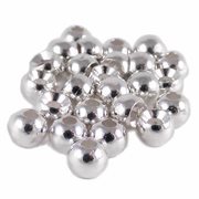 Perle i 925 Sterling sølv. Sømløs. 5 mm.